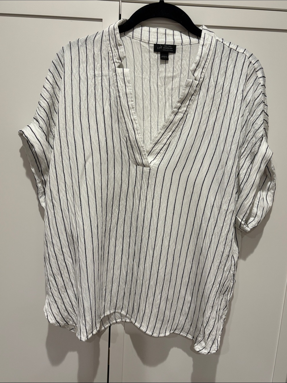 J Jill Wearever Collection oversized tunic